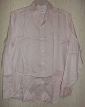 New Mens Calvin Klein &quot;Modern Fit&quot; Pale Pink Shirt Size L - £20.20 GBP