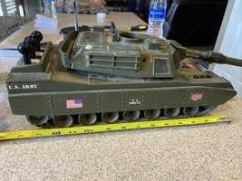 VTG GIJoe US Army Tank 2HQ-12 Hasbro Plastic Battery Operated Toy&quot;Tested... - $15.49 CAD