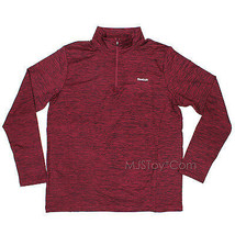 NWT Reebok Men&#39;s 1/4 Zip Performance Sport T-Shirt Long Sleeve Pullover L/XL - £31.96 GBP