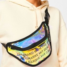 Adidas GN2120 Iridescent Transparent Waist Bag - £62.19 GBP