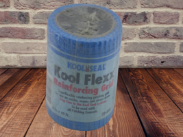 Kool Flexx Reinforcing Grid by Kool Seal  4&quot; x 40&#39; Super Flexible  / NEW... - £7.47 GBP