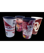 OU Sooners Football Cups Collectible Game Day University Oklahoma Lot 4 ... - $485.76 MXN