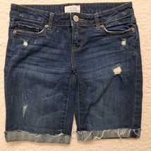 Womens Aeropostale Distressed Jean Shorts Size 0 - $12.55
