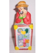 Emmett Kelly Jr Ceramic Clown &quot;With His Luggage By Flambro- Signed - $1,939.43 MXN