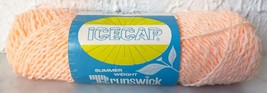 Brunswick Icecap Summer Weight Vintage Yarn - 1 Skein Color Peach #2009 - £5.17 GBP