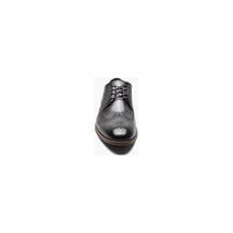 Stacy Adams Brayden Wingtip Oxford Shoes Smooth Leather Gray 25635-020 image 3