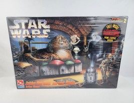 Star Wars Jabba The Hutt Throne Room Action Scene Model Kit AMT Ertl New... - $29.69