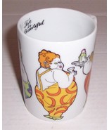 FITZ &amp; FLOYD &quot;Fat is Beautiful&quot; Fat Women In Outfits Porcelain Collectib... - $421.29 MXN