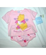 GIRLS 6-9 MONTHS - Winnie the Pooh - Friends Forever DIAPER SET - £7.03 GBP