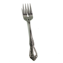 Oneida Kennett Square Stainless Deluxe Glossy Flatware Cold Meat Fork Euc Servin - £7.90 GBP