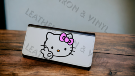 Women&#39;s Trifold Wallet - Hello Kitty Peace Sign Design - $24.95