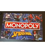 Monopoly Marvel Spider-Man Board Game Hasbro 2021- Great Gift Idea, Fami... - $39.95