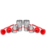 1/2&quot; Ag Hydraulic Quick Connect Tractor Couplers, Poppet Pioneer Style, ... - $42.99