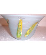 FUNCTIONAL HANDBLOWN FROSTED GLASS ART DESIGNED DISPLAY - $142.89