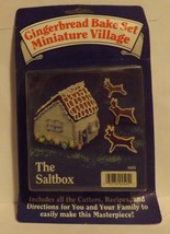 Gingerbread Bake Set Miniature Village The Saltbox - £8.11 GBP