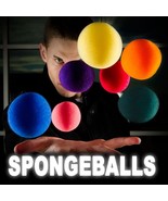 Sponge Balls - Colorful Sponge Balls Magically Appear, Disappear, and Mu... - £3.92 GBP
