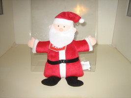 Santa Claus Baby Rattle Christmas Toy Stocking Stuffer  - £5.57 GBP