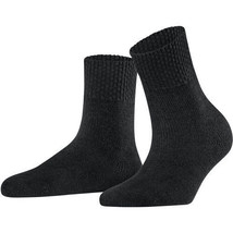 FALKE Womens Teddy Faux Fur Socks One Size - £14.14 GBP
