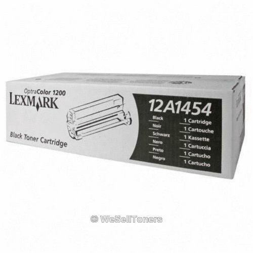 Lexmark Optra Color 1200 BK Toner, Part No. 12A1454 (Office Products / Ink an... - $32.66