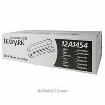 Lexmark Optra Color 1200 BK Toner, Part No. 12A1454 (Office Products / I... - $32.66