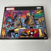 NEW Marvel Collection Spider-Man Vs Doc Oc Doctor Octopus 2000 Puzzle Bu... - $33.08
