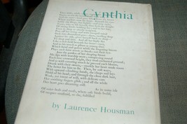 Cynthia by Laurence Housman Signed Limited First Edition w Dust Jacket 1947 - £56.12 GBP