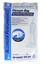 DVC Generic U U3 U6 Sythetic Vacuum Bags Designed to Fit Panasonic - $6.29