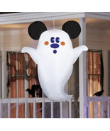 Disney Halloween Mickey Mouse Ghost Hanging Airblown Inflatable 4 ft New... - $65.41