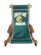 Vintage Green Bay Packers Chair Canvas Sling - £90.59 GBP