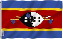 Anley Fly Breeze 3x5 Feet Eswatini (Swaziland) Flag - Swazi Flags Polyester - $7.91