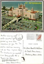 Florida St. Petersburg Don Cesar Hotel Gulf Posted 1986 Danbury MA VTG Postcard - £7.42 GBP