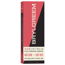Brylcreem 3-in-1 Original High Shine Men&#39;s Hair Cream for Styling 5.5 Ounce - £10.36 GBP
