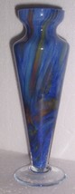 Glass Art Handblown Venetian Glass Slender Vase - $64.89