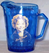 Cobalt Blue Shirley Temple Creamer Pitcher - £11.99 GBP