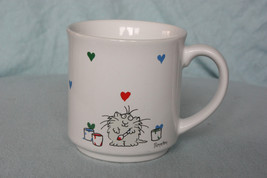 Vintage Hallmark Coffee Mug with Cat Love - $8.99