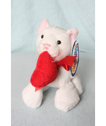 NWT Mary Meyer White Cat with Heart - $6.99