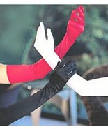 Long Gloves Over the Elbow Opera Length Gloves Fancy Dress Costume Gloves - £15.81 GBP