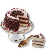 Black Forest Cake Set 1.663/8 Reutter Lisa Pattern DOLLHOUSE Miniature - $15.46