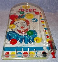 Vintage Wolverine Toy Jocko Clown Litho Pinball  Marble Game - £10.32 GBP