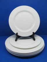 Mikasa Ciara White Bone China 11&quot; Dinner Plates &amp; 2) 8&quot; Salad Plates Bun... - £41.04 GBP