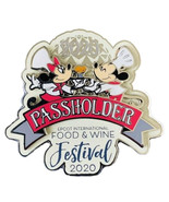 Disney Epcot Food and Wine Festival Chef Minnie & Mickey Limited Release pin - £12.44 GBP