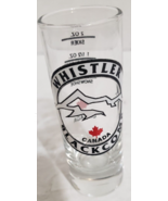 Vintage Whistler Blackcomb Canada Double Shot Glass Ski Snowboard Snowshoe - £7.28 GBP