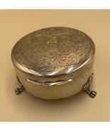 Large Antique Birks Sterling Silver Dresser Vanity Jewelry Ring Box - $8,319.62 MXN