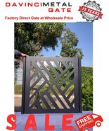 Factory direct steel metal gate | Free US delivery - €342,63 EUR