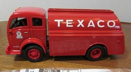 Texaco collectible truck/bank #13 1949 white tilt cab tank truck die cast metal - £21.70 GBP