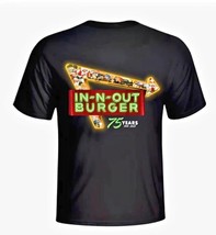 2023 In N Out Burgers 75th Anniversary T-Shirt Unisex M New Factory Sealed. - $37.40