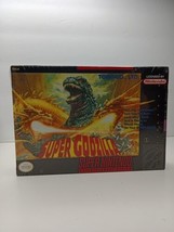 Super Godzilla SNES Video Game 1991 Nintendo - A312 - $299.99