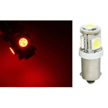 (1) 55-72 Chevy Red 5-LED Inside Dash Panel Cluster Gauge Glove Box Light Bulb - £5.45 GBP