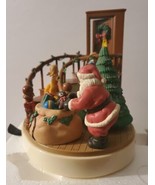 Twas the Night Before Christmas Musical Figure House of Lloyd 1989 SEE D... - £18.99 GBP