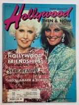 Hollywood Studio Magazine Then &amp; Now May 1990 Lindan Evans &amp; Barbara w Poster - £15.27 GBP